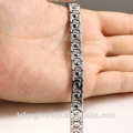 высокая польский вольфрама браслет здоровья магнитный браслет для мужчин позолоченные ювелирные изделия оптом